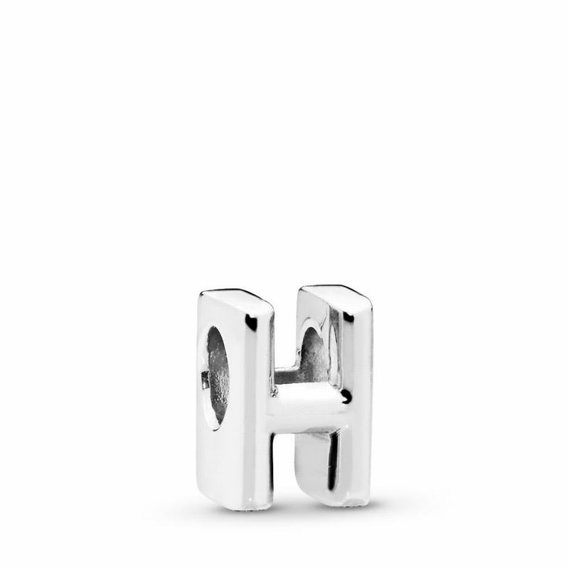 Pandora Letter H Charm Ireland - Sterling Silver - 352870ZLJ